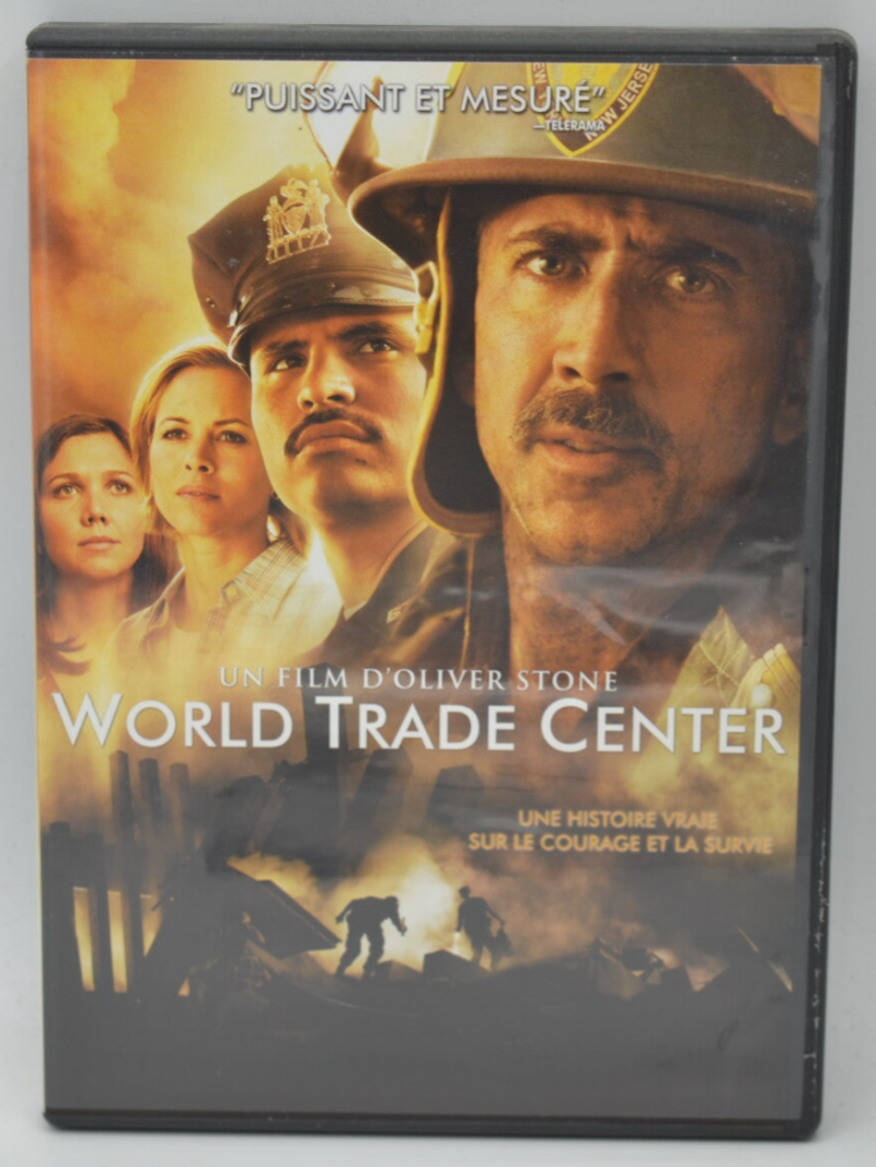 World Trade Center - Nicolas Cage - DVD historique