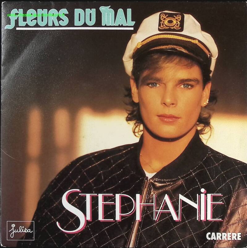 Fleurs Du Mal - Stéphanie - disque vinyle 45 tours