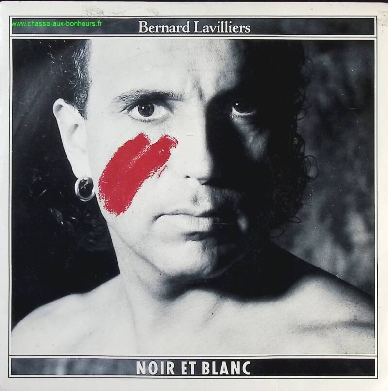 Noir et Blanc - Bernard Lavilliers - disque vinyle 45 tours