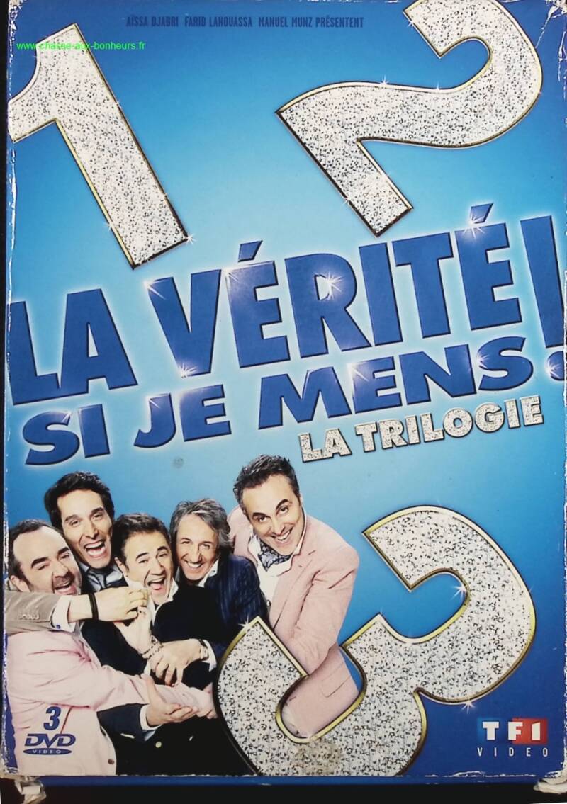 La Vérité si Je Mens - La trilogie - Richard Anconina - DVD comédie