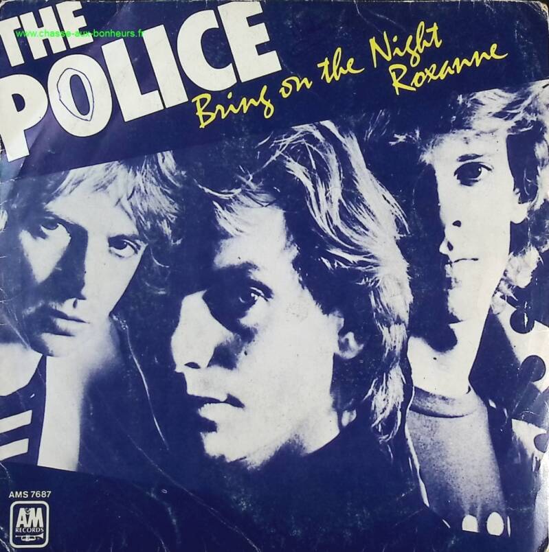 Bring on the night Roxanne - The Police - disque vinyle 45 tours