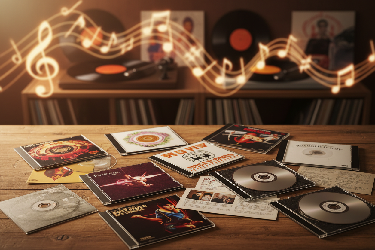 CD d’occasion et musique : guide complet pour collectionneurs et passionnés