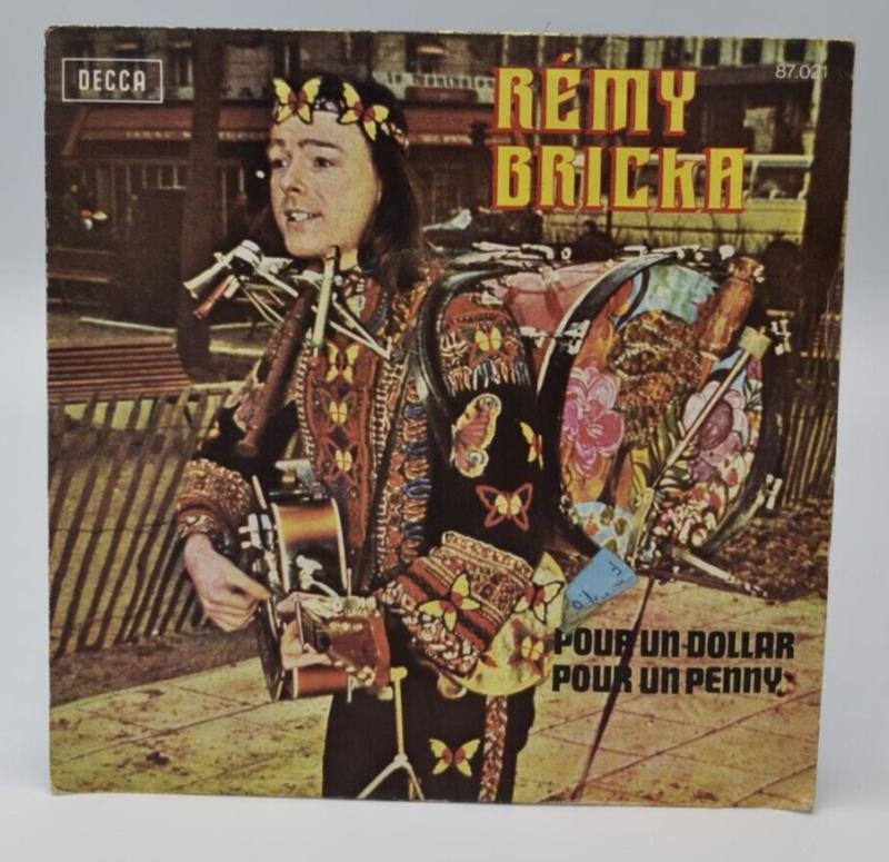 Für einen Dollar für einen Penny – Remy Bricka – 45 U/min Vinyl-Schallplatte
