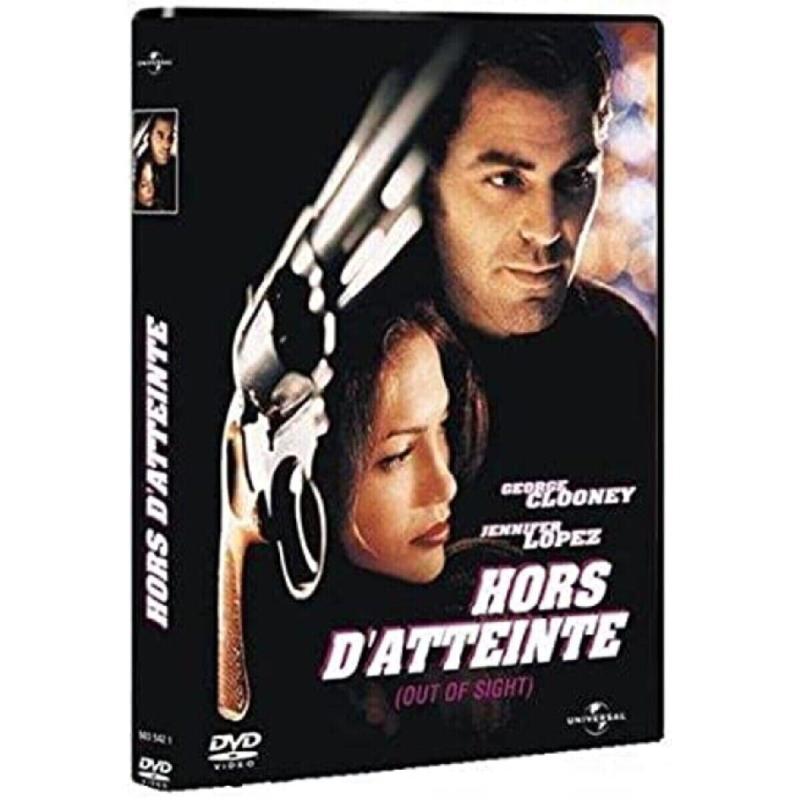 dvd Hors d'atteinte ( out of sight ) - George Clooney - Jennifer Lopez - action thriller