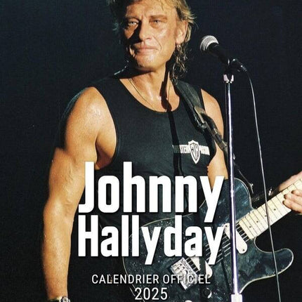 Wall calendar: Johnny Hallyday (2025 edition) - NEW