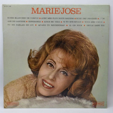 Marie Jose White Roses of Corfu - 33 rpm vinyl record