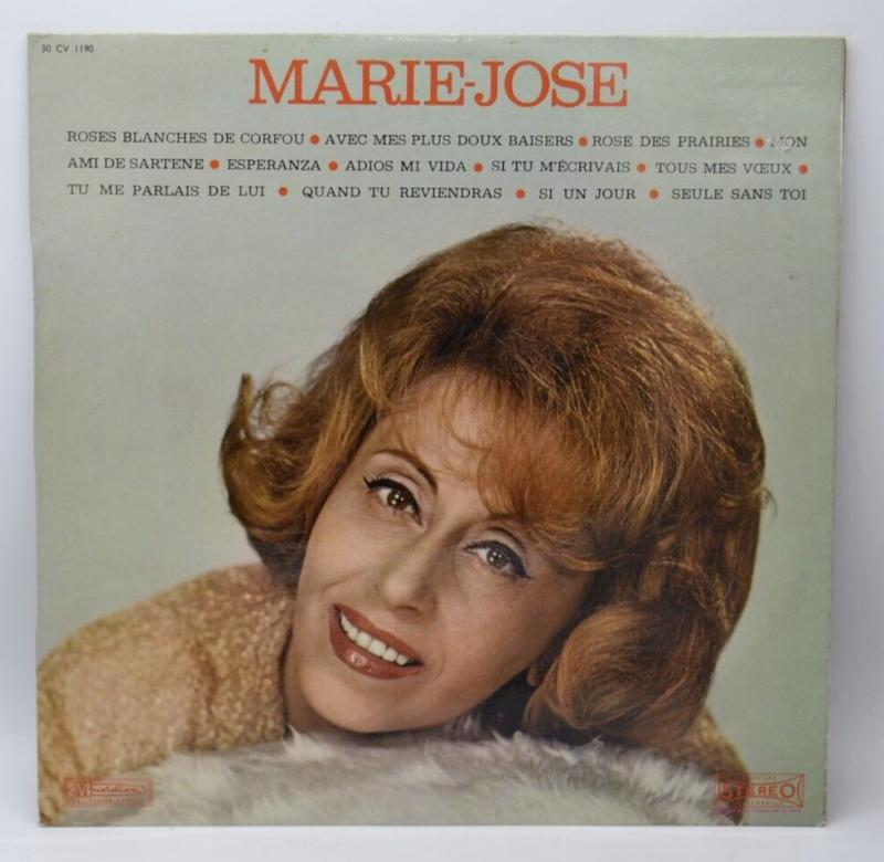 Marie Jose White Roses of Corfu – 33 U/min Vinyl-Schallplatte