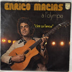 This is love by Enrico Macias at Olympia - 33 rpm vinyl record