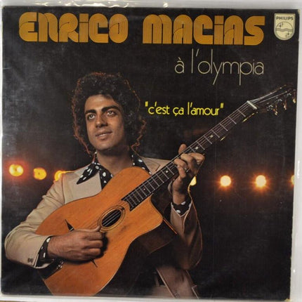 This is love by Enrico Macias at Olympia - 33 rpm vinyl record