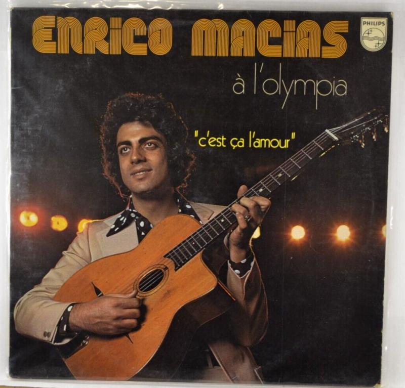 This is love von Enrico Macias bei Olympia – 33 U/min Vinyl-Schallplatte