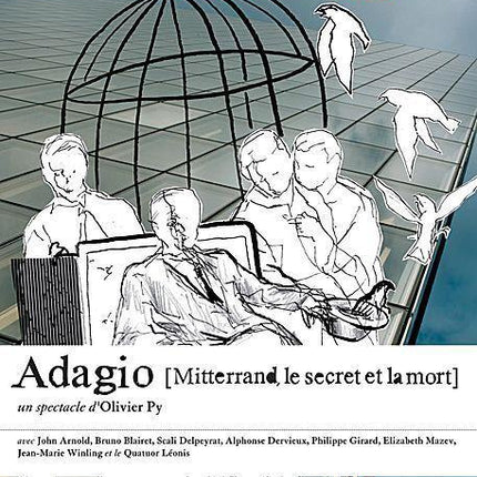 dvd - Adagio (Mitterand, le secret et la mort)-DVD NEUF