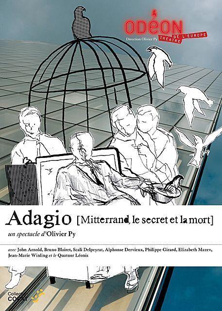 dvd - Adagio (Mitterand, le secret et la mort)-DVD NEUF