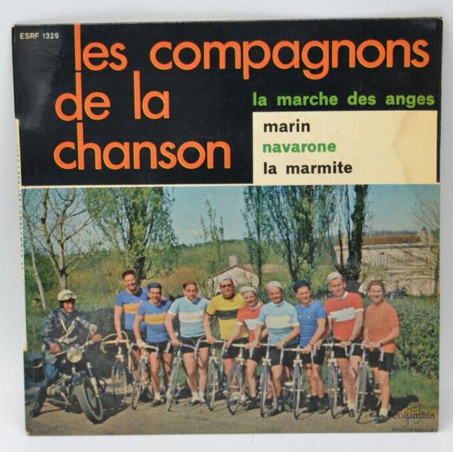 Les compagnons de la chanson - La marche des anges - disque vinyle 45 tours