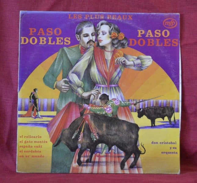 les plus beaux paso dobles - disque vinyle 33 tours