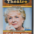 J'ai deux mots à vous dire - Jacqueline Maillan - Théâtre - DVD