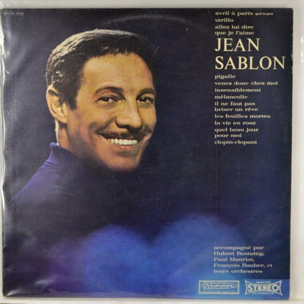 April in Paris Jean Sablon - 33 U/min Vinyl-Schallplatte