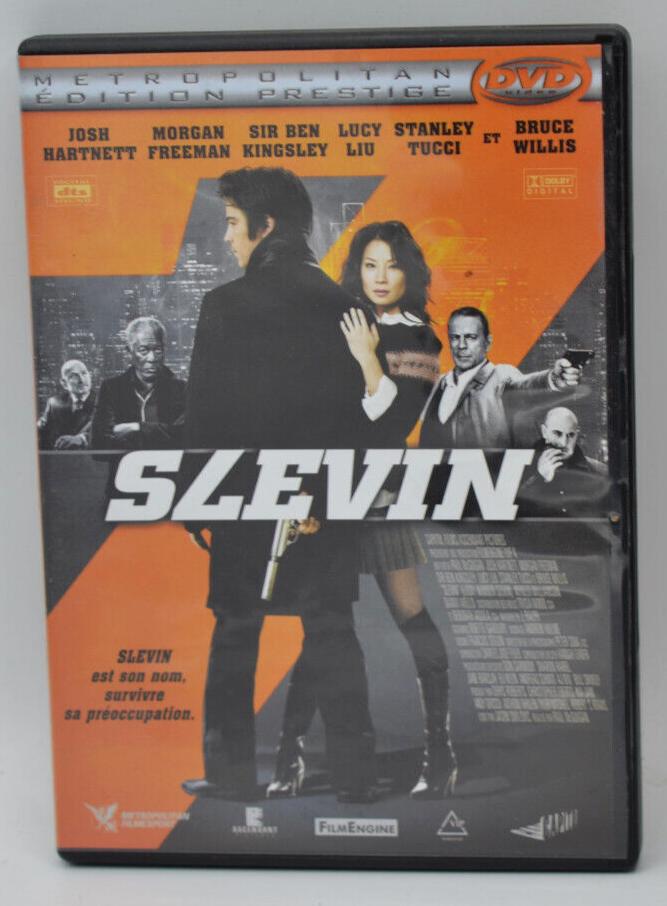 Slevin – Morgan Freeman – Lucy Liu – Bruce Willis – DVD – Detektiv – Thriller
