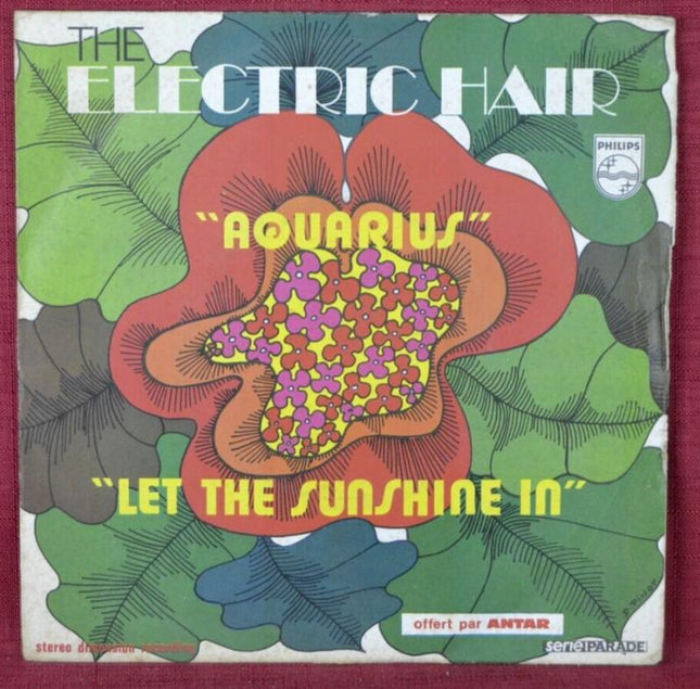 Aquarius the Electric Hair - 45 rpm vinyl record