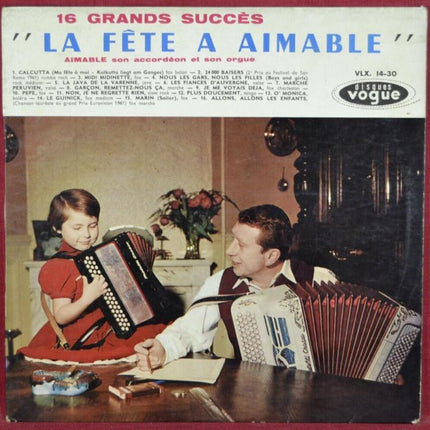 Die Party im liebenswerten Kalkutta, liebenswertes Akkordeon – 33 U/min Vinyl-Schallplatte