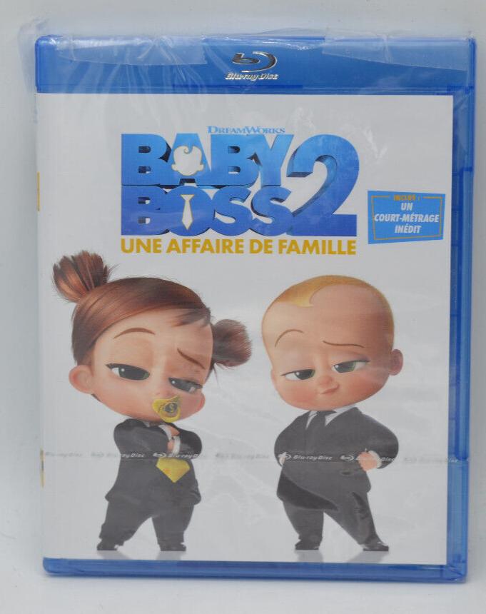 Boss Baby 2 - A Family Affair - Blu-ray - NEW