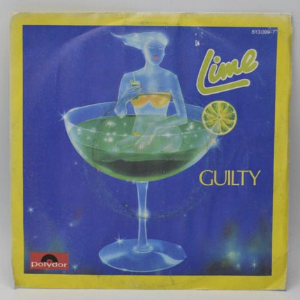 guilty lime - 45 rpm vinyl record