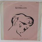 Don't Look Back, die Korgis – 45-U/min-Vinyl-Schallplatte