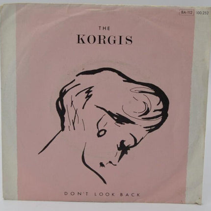Don't Look Back, die Korgis – 45-U/min-Vinyl-Schallplatte