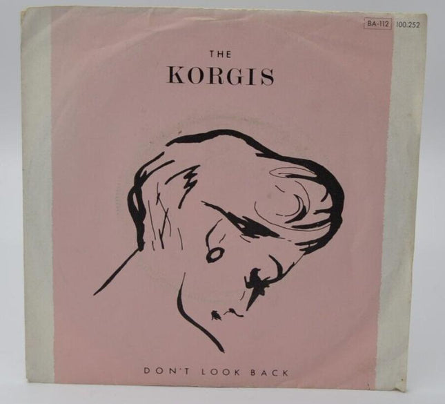 don't look back the korgis - 45rpm vinyl record