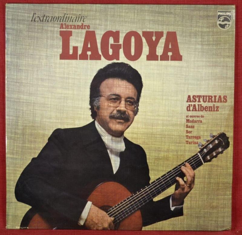 l'extraordinaire alexandre lagoya - disque vinyle 33 tours