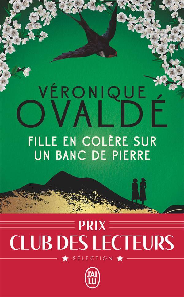 Angry Girl on a Stone Bench - Véronique Ovaldé - 2024