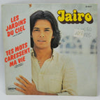 Jairo - The Gardens of Heaven - Your Words Caress My Life - 45 rpm vinyl record