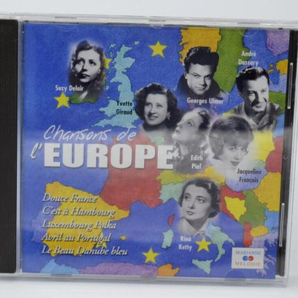 chansons de l'Europe - cd