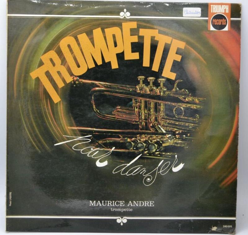 trompette pour danser maurice andre - disque vinyle 33 tours