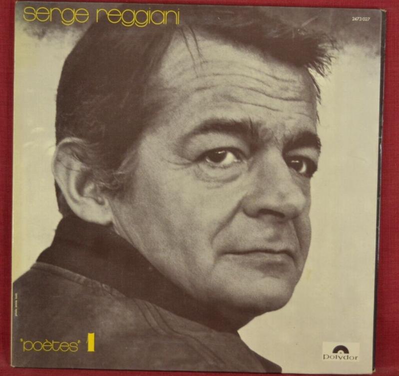 Serge Reggiani Poets - 33 rpm vinyl record