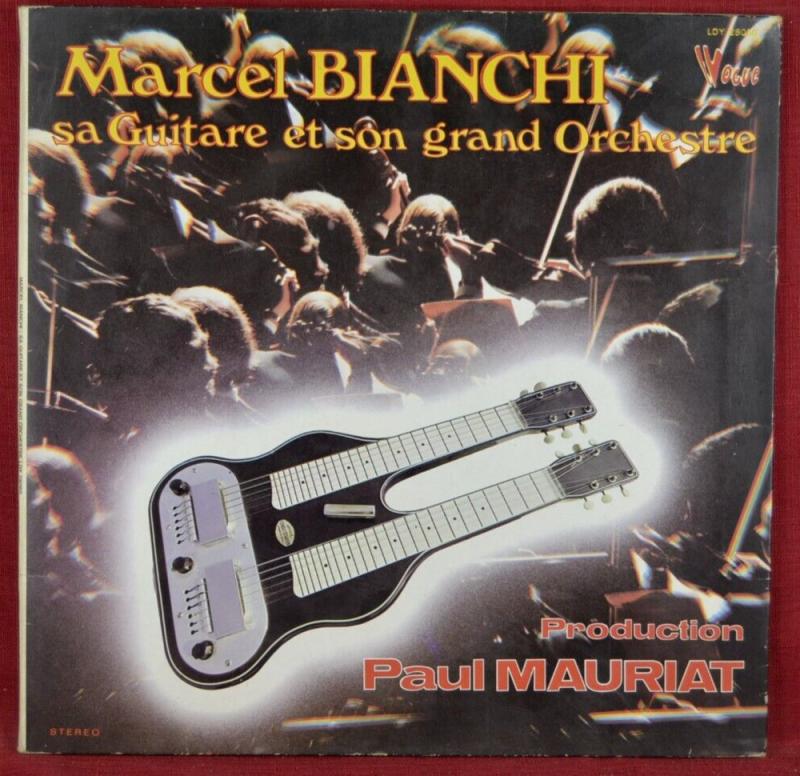 Marcel Bianchi, seine Gitarre und sein großes Orchester – 33 U/min Vinyl-Schallplatte