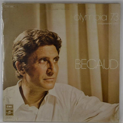 Olympia 73 - Gilbert Bécaud - 33 rpm vinyl record