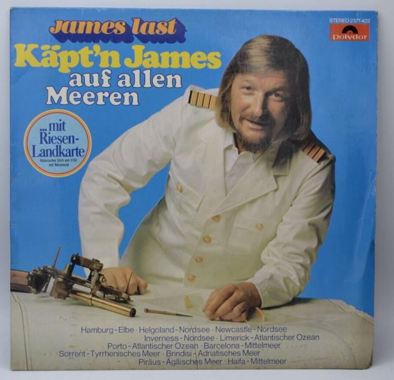 kapt'n james james last - disque vinyle 33 tours