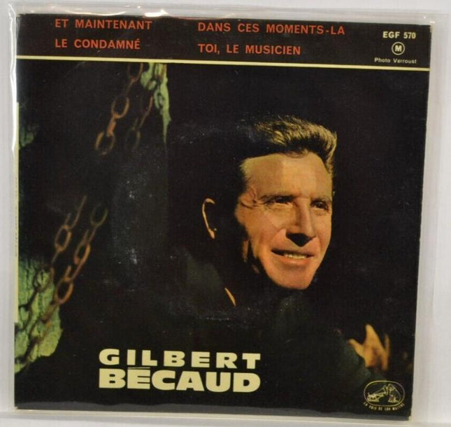 Und jetzt – Gilbert Becaud – 45-U/min-Vinyl-Schallplatte