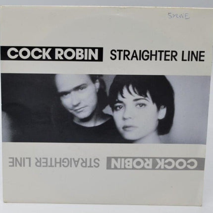 Straighter Line Cock Robin - 45 U/min Vinyl-Schallplatte