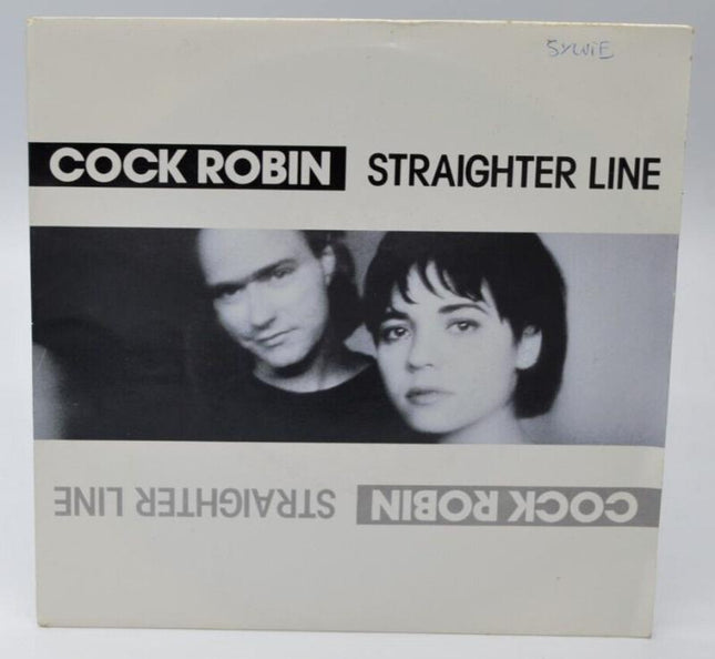 Straighter Line Cock Robin - 45 rpm vinyl record