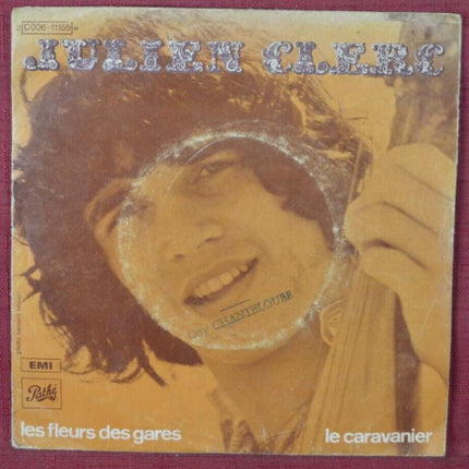 Station Flowers – Julien Clerc – 45 U/min Vinyl-Schallplatte