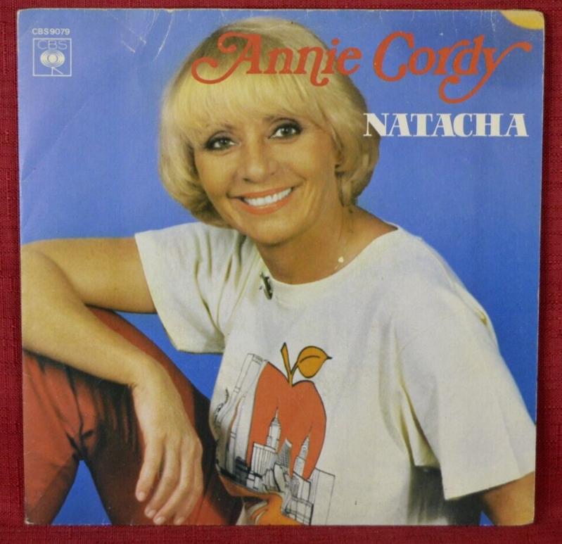 Natacha - Annie Cordy - 45 rpm vinyl record