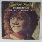 not very smart catherine bardin - 45 rpm vinyl record