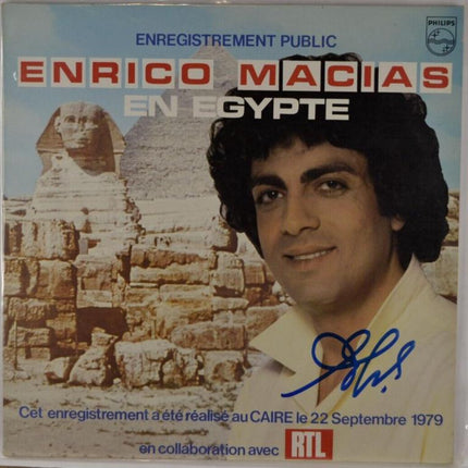 in Ägypten Enrico Macias - 33 U/min Vinyl-Schallplatte