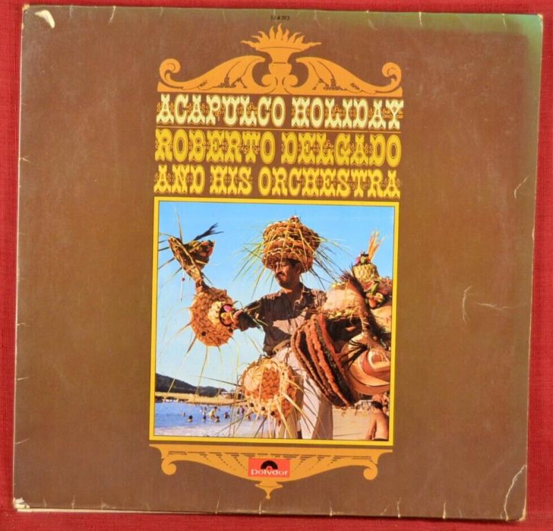acapulco holiday roberto delgado - disque vinyle 33 tours