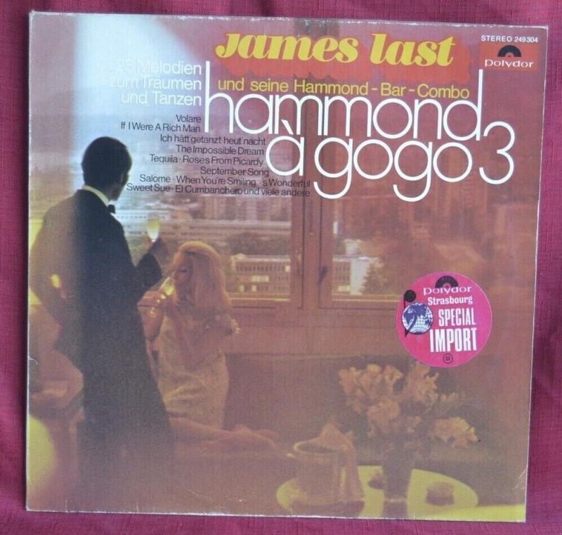 hammond à gogo 3 james last- disque vinyle 33 tours