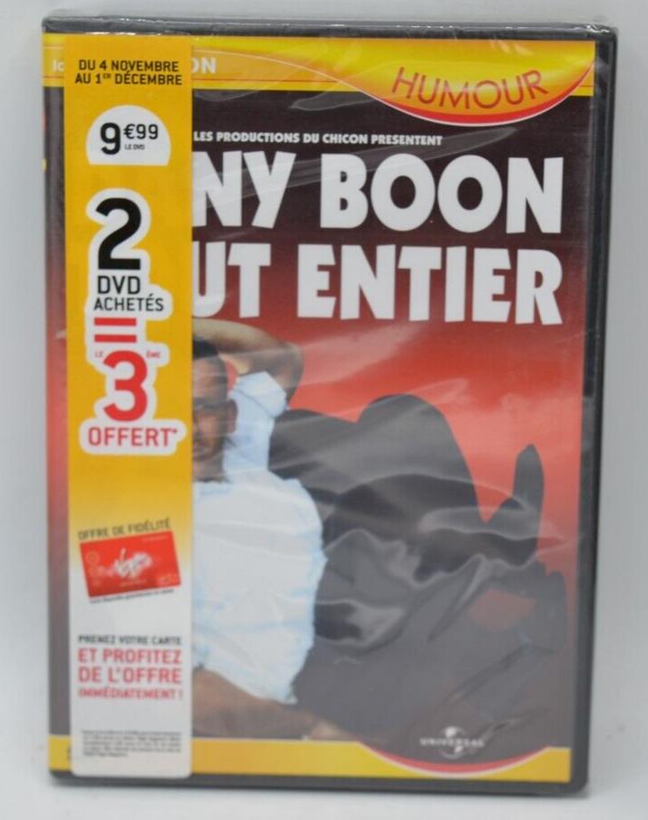 Dany Boon Tout entier - DVD NEUF