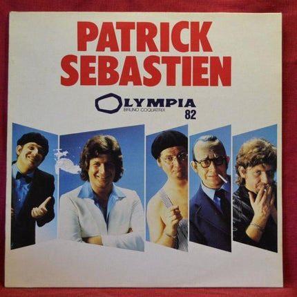 Olympia 82 Patrick Sebastien - 33 U/min Vinyl-Schallplatte