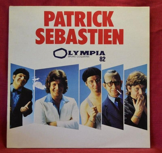 Olympia 82 Patrick Sebastien - 33 U/min Vinyl-Schallplatte