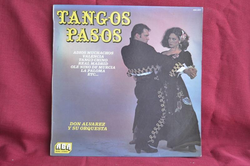 tangos pasos don alvarez y su orquestra - disque vinyle 33 tours